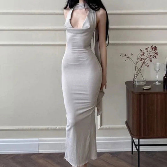 Sophie Backless Dress - Montfash
