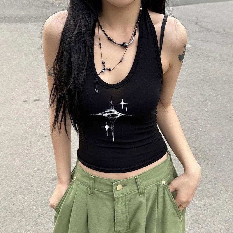 Star Eye Tank Top - Montfash