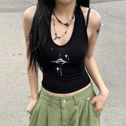 Star Eye Tank Top - Montfash