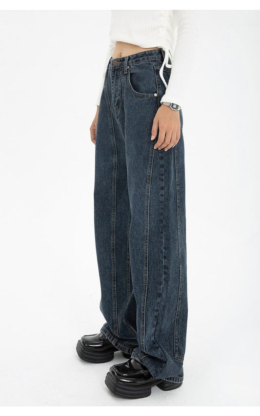 Vintage Street Denim Jeans - Montfash