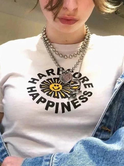 "Hardcore Happiness" T-shirt