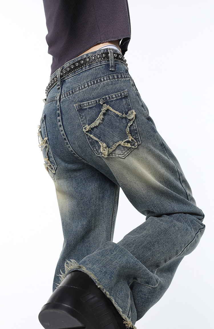 Quinn Star Baggy Jeans