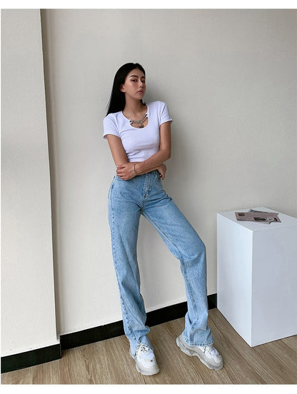 High Waist Aura Jeans