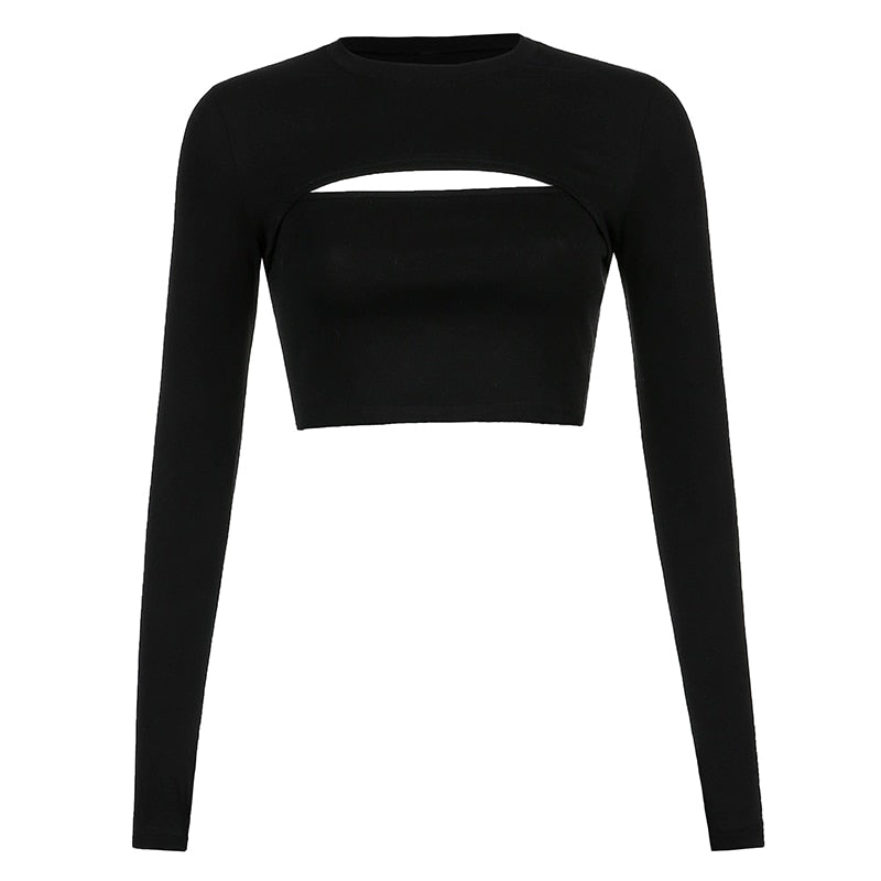 Romina Long Sleeve Two Pieces T-shirt